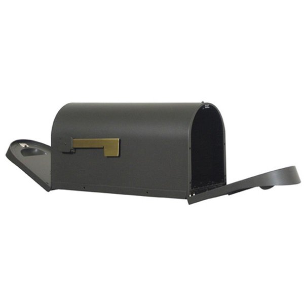 Special Lite Products Special Lite Products SCC-1008-TD-MOC Classic Curbside Mailbox with Two Doors; Mocha SCC-1008-TD-MOC